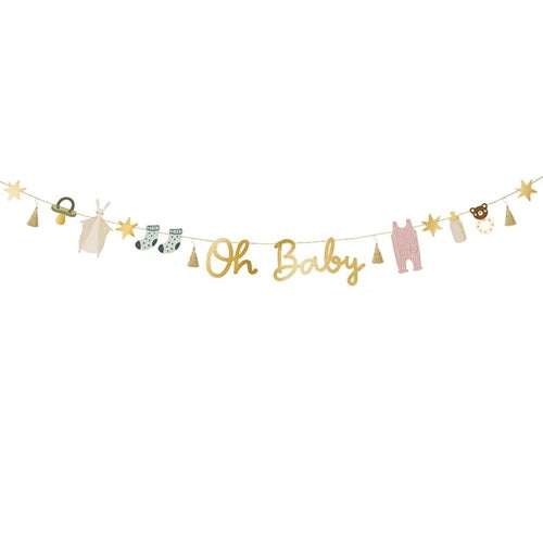 Banner oh baby, mix, 2,5 m