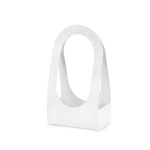 Flowerbox, 21,6 x 11,7 x 38,5 cm, bianco
