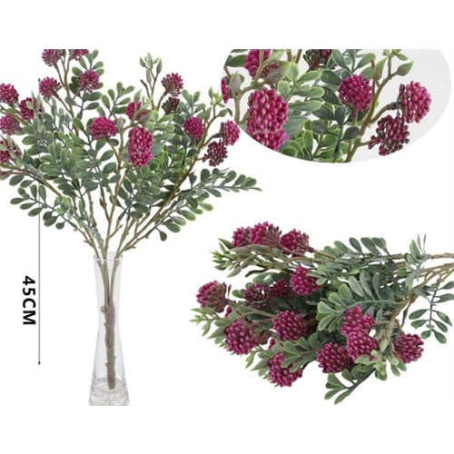 Mazzolino di more h. 45 cm
