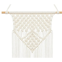 Tendina macrame'' panna 30x49 cm