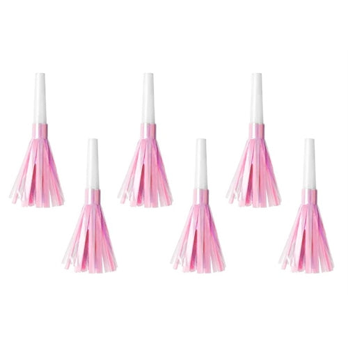 Fischietti per festa (1 confezione / 6 pezzi)