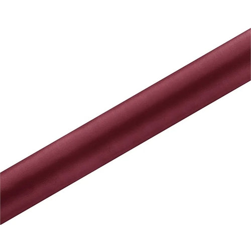 Satin plain, rosso intenso, 0,36 x 9 m (1 pz. / 9 ml)