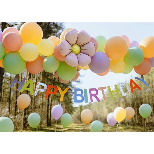 Striscione di buon compleanno, 2,2 m