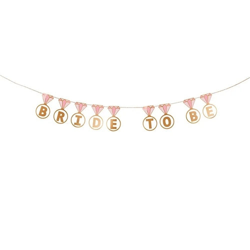 Anelli per striscioni ''futura sposa'', mix, 2,5 m