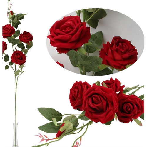 Rose rosse h. 115 cm