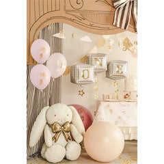 Cubi di palloncini in foil ''one'', 34 x 36 cm, mix (1 confezione / 3 pezzi)