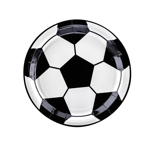 Piatti calcio, mix, 18 cm (1 confezione / 6 pezzi)