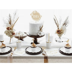 Cake topper in legno ihs 23 cm