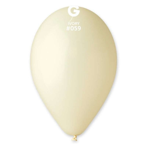 Palloncino 10" avorio 059 100 pz