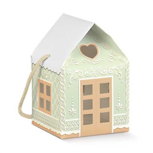 Casetta c/ cordino verde 120x120x110