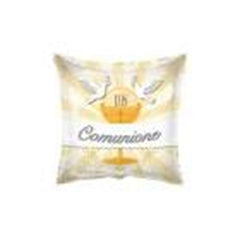 Mylar comunione oro quadrato 18"