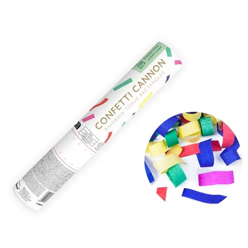 Cannone lanciacoriandoli, mix, 20cm