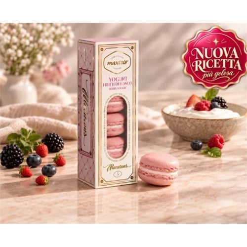 Maxtris macarons yogurt – 5 pezzi