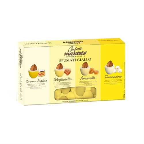 Confetti maxtris sfumati gialli 1 kg