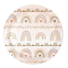 Piatti arcobaleno 18 cm 8 pz