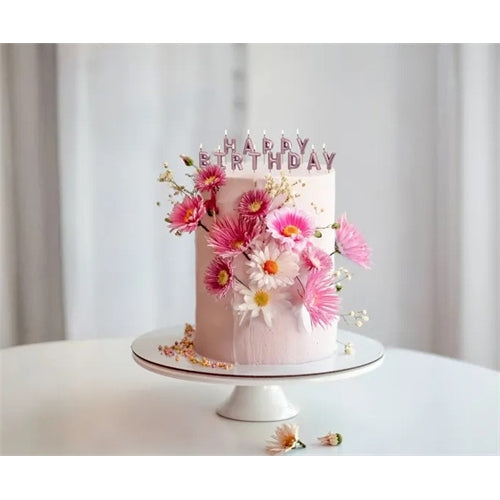Candele di compleanno happy birthday, 2,5 cm,