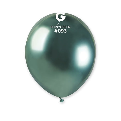 Palloncini shiny 5" verde ab50 093 100 pz
