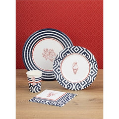 8 piatti round shape cm.21 portofino
