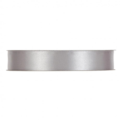 Nastro raso 15 mm x 50 mt argento 40