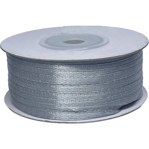 Nastro raso 3 x 100 mt steel grey 69