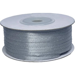 Nastro raso 3 x 100 mt steel grey 69