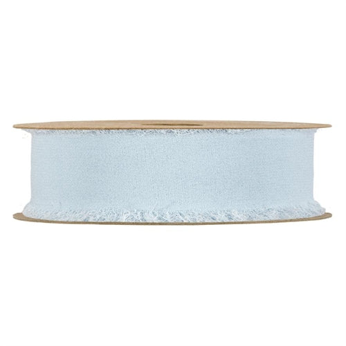 Nastro ribbon organdy 30 mm x 10 mt celeste chiaro