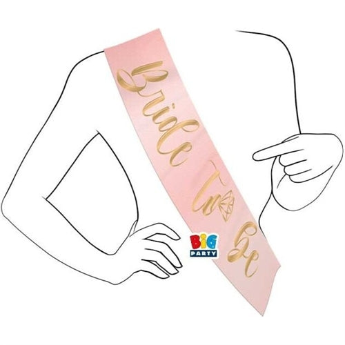 Fascia premio metalizzata bride  168 x 10 cm