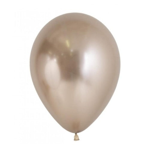 Palloncino sempertex champagne reflex 5" pz.50