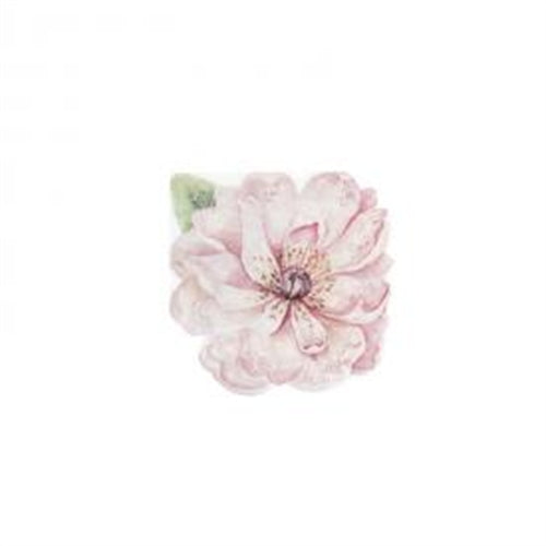16 tovaglioli cm 33x33 sagomati flower jargin a pois