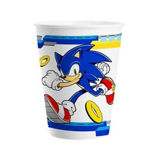 Bicchieri sonic in carta 8 pz 200 ml