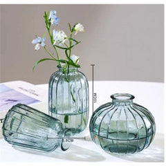 Vaso in vetro h. 11 cm