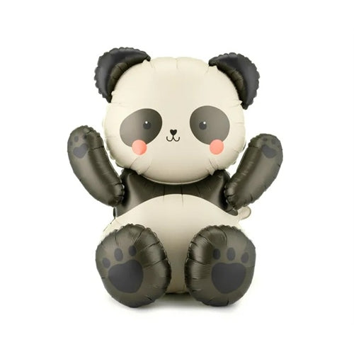 Palloncino in foil panda, 68x72 cm, mix