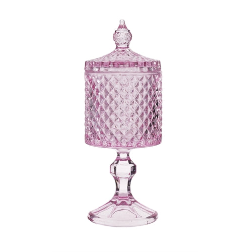 Potiche venus h. 23 d. 8,5 cm rosa