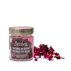 Fiori eduli petali di rosa 4 gr