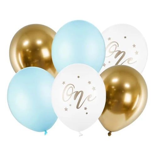 Palloncini da 30 cm, uno (1 confezione / 6 pezzi)