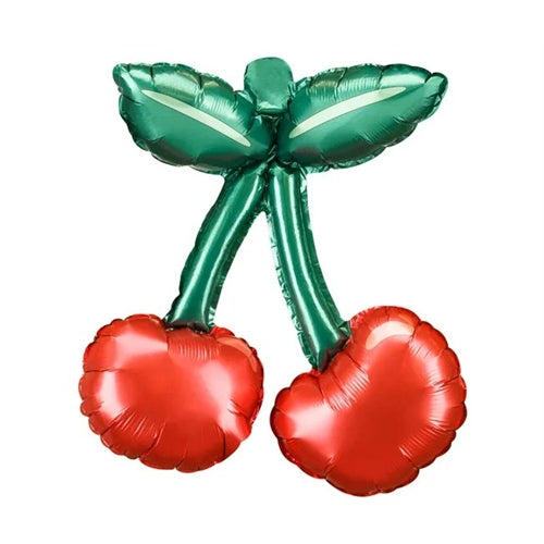 Palloncini in foil ciliegie per ghirlande, 28x31 cm, mix (1 confezione / 3 pezzi)