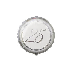 Palloncino anniversario standard shape 18" (45cm)