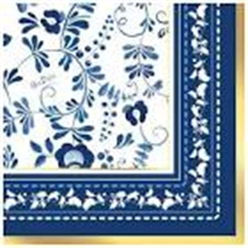 Tovaglioli givi blue grace 3 veli 33x33 cm 16 pz