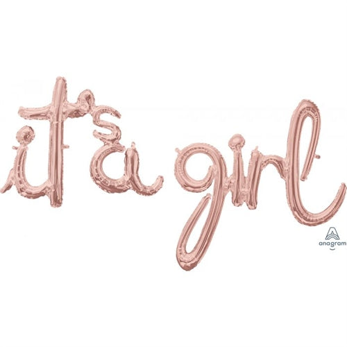 Mylar it''s a girl supershape