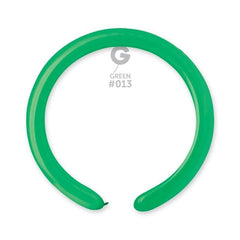 Palloncini modellabili d4 2" verde 013 100 pz