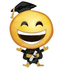 Mylar supershape 88 cm emoticon laurea