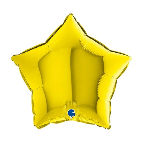 Mylar stella 18" oro metal grabo