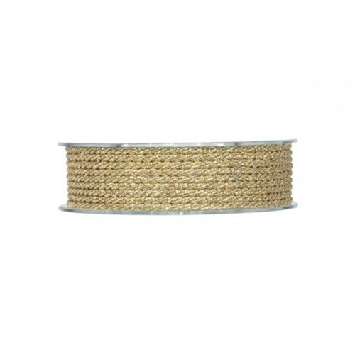 Nastro cordino oro 3 mm x 30 mt