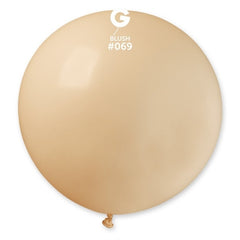Palloncino in lattice 31" g30 cipria "blush 069"