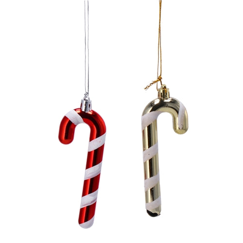 Decorazione natale polistirolo bastoncini 5x12 cm