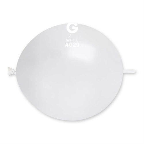 Palloncini in lattice gmlink 13" gemar bianco metal #029 50 pz