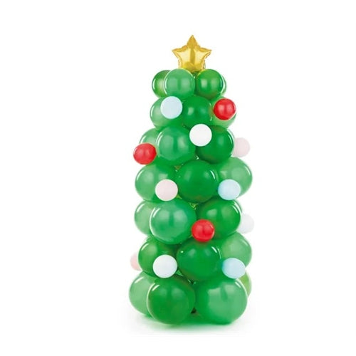 Bouquet di palloncini - albero di natale, mix, 65x161 cm