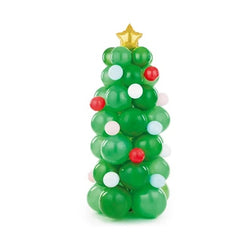 Bouquet di palloncini - albero di natale, mix, 65x161 cm