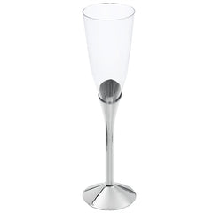 Flûte da champagne argento – 6 pz