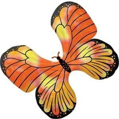 Mylar supershape farfalla iridescente arancione